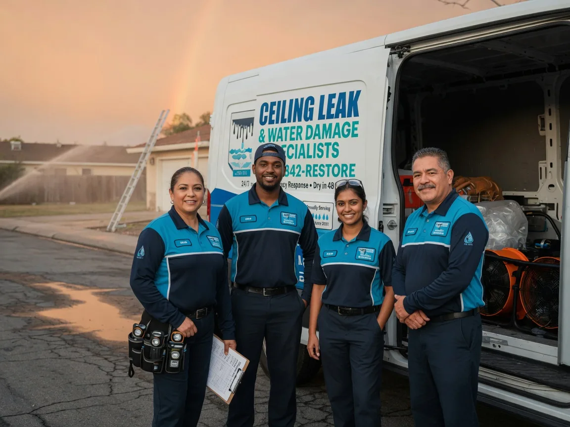 Ceiling Leak Cleanup company in La Quinta, CA