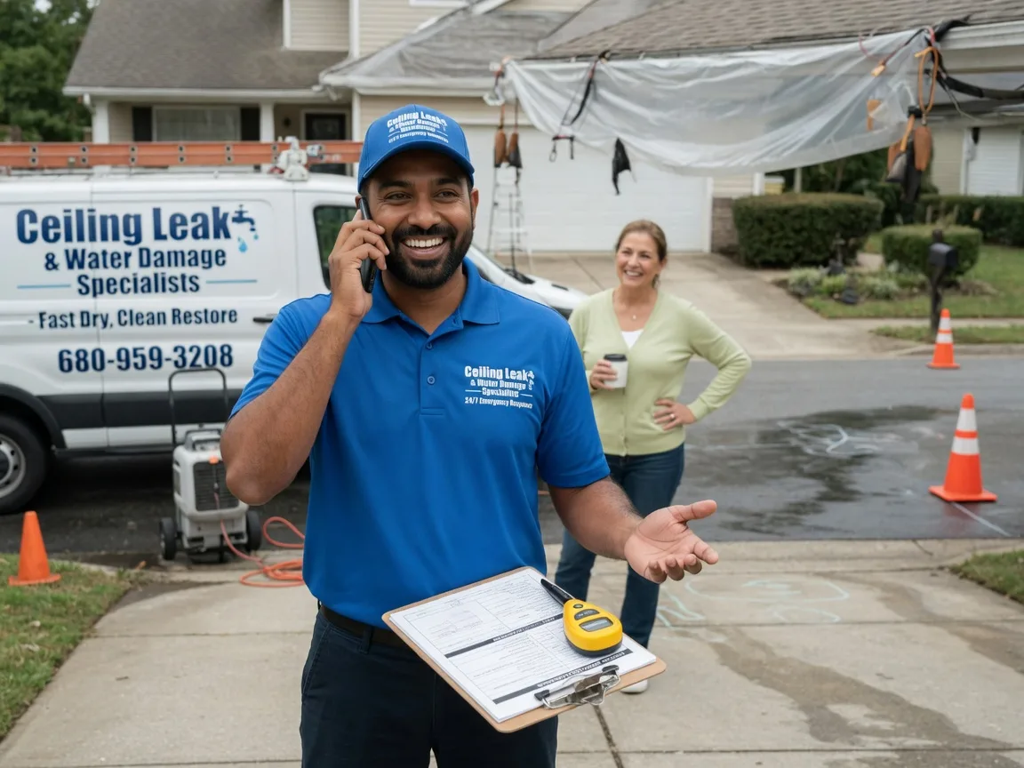 Ceiling Leak Cleanup La Quinta, CA FAQs